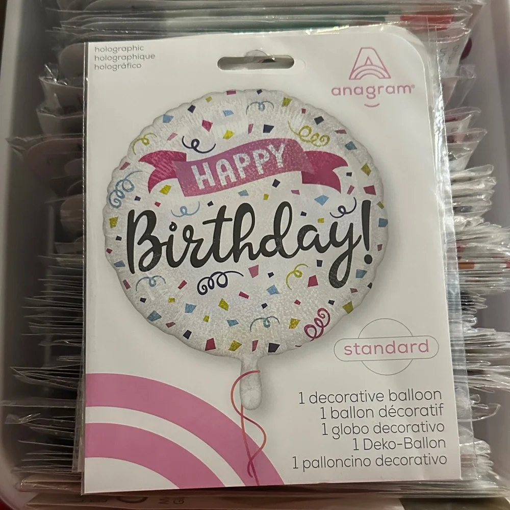 Anagram Happy Birthday Balloon